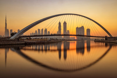poster-print-sunrise-at-the-dubai-water-canal-x