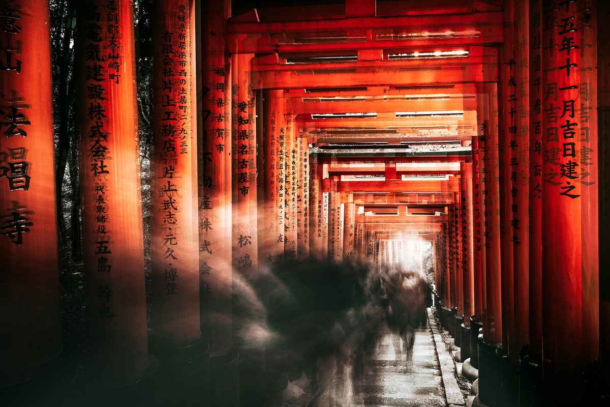 modern-3-piece-aluminium-print-fushimi-inari-shrine