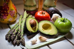 aluminium-print-fresh-vegetables-xl