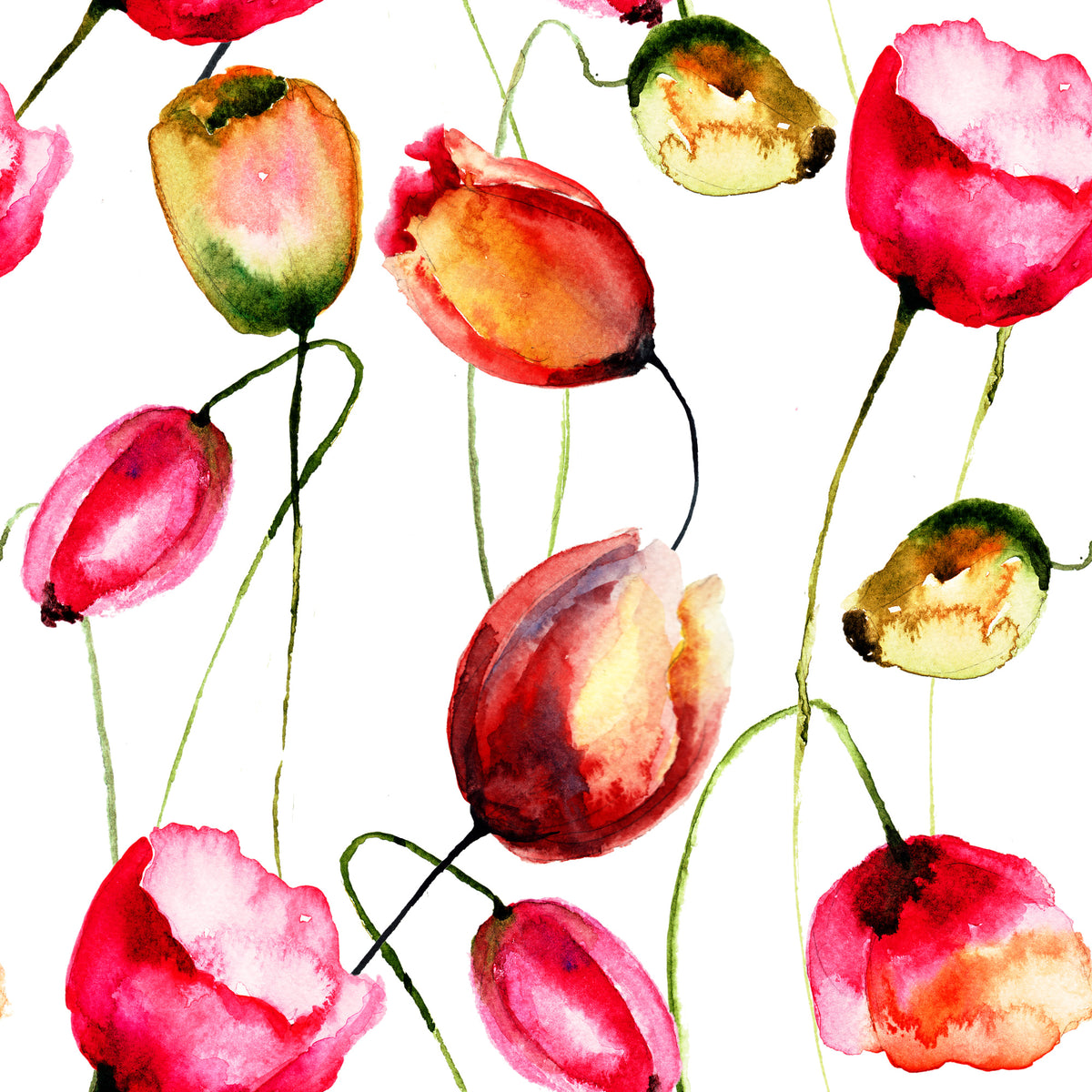 9-piece-canvas-print-painting-the-tulips