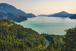 3-piece-acrylic-print-best-view-of-the-mountain-lake