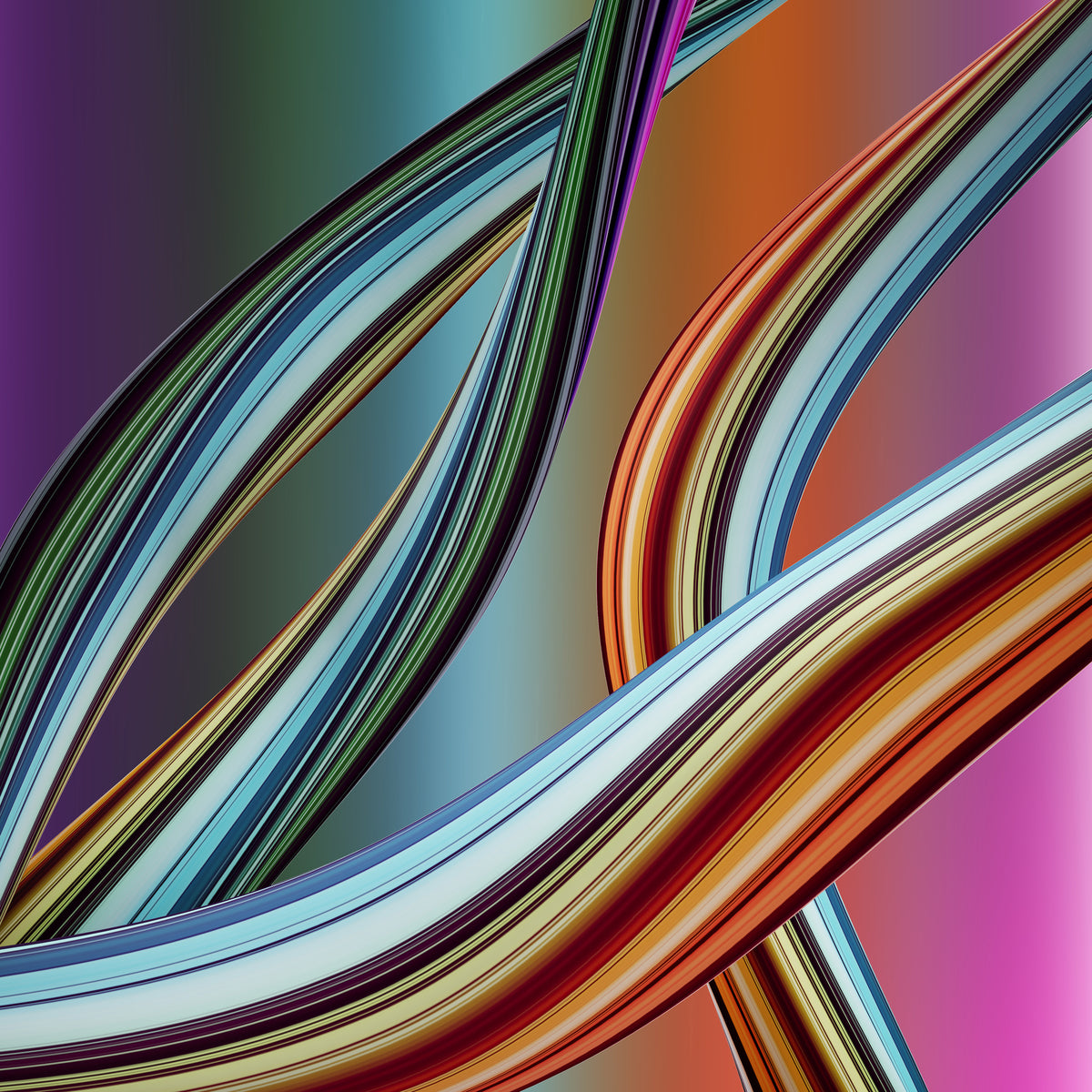 4-piece-aluminium-print-wave-equation