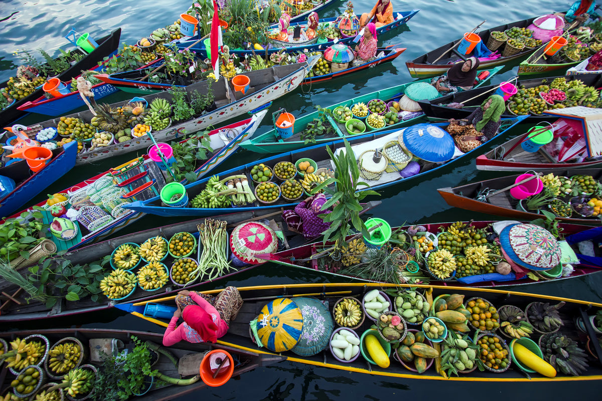 3-piece-acrylic-print-banjarmasin-floating-market