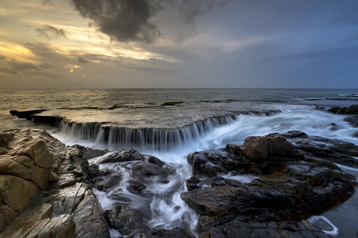 modern-3-piece-acrylic-print-evening-mood-at-the-sea