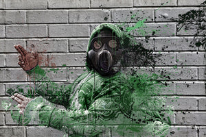 3-piece-acrylic-print-graffiti-gas-mask