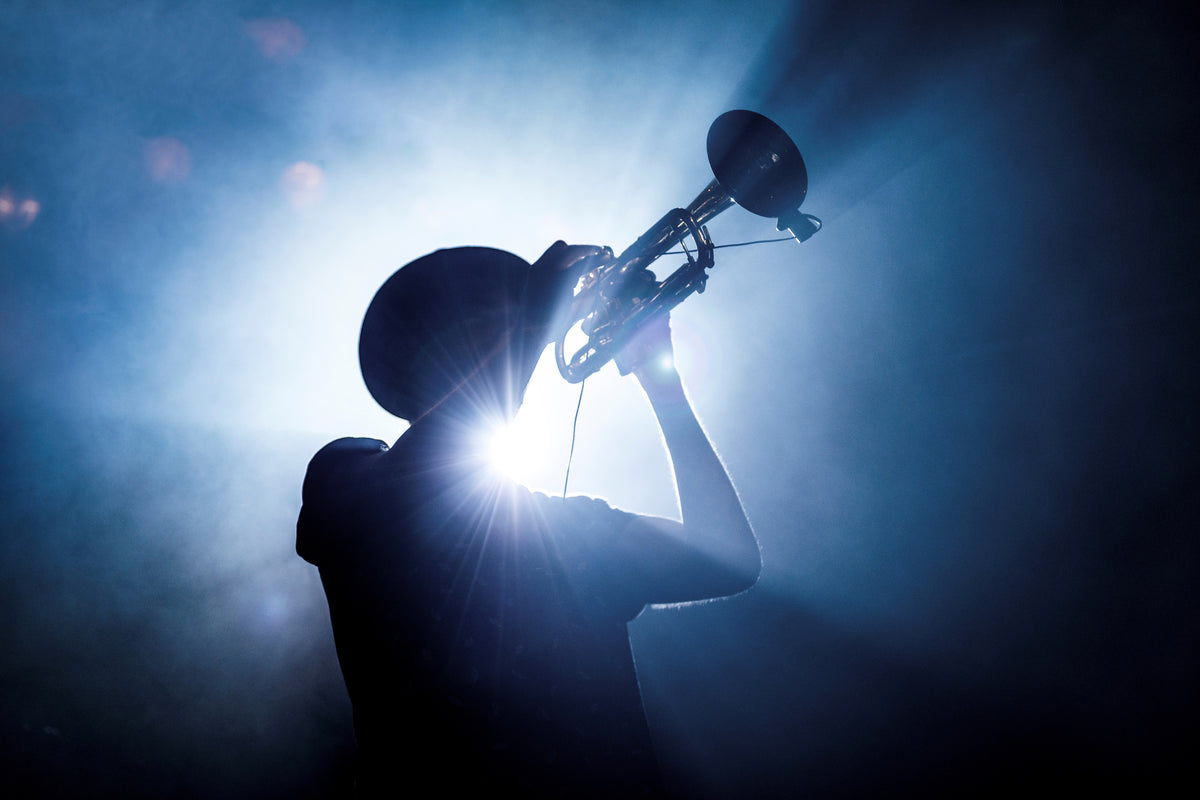 acrylic-print-trumpet-player
