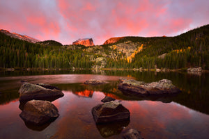 poster-print-bear-lake-sunrise