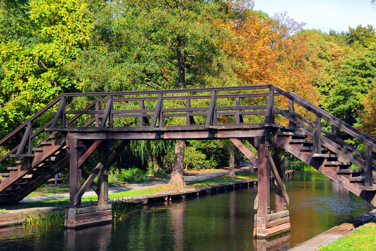 3-piece-acrylic-print-old-wood-bridge