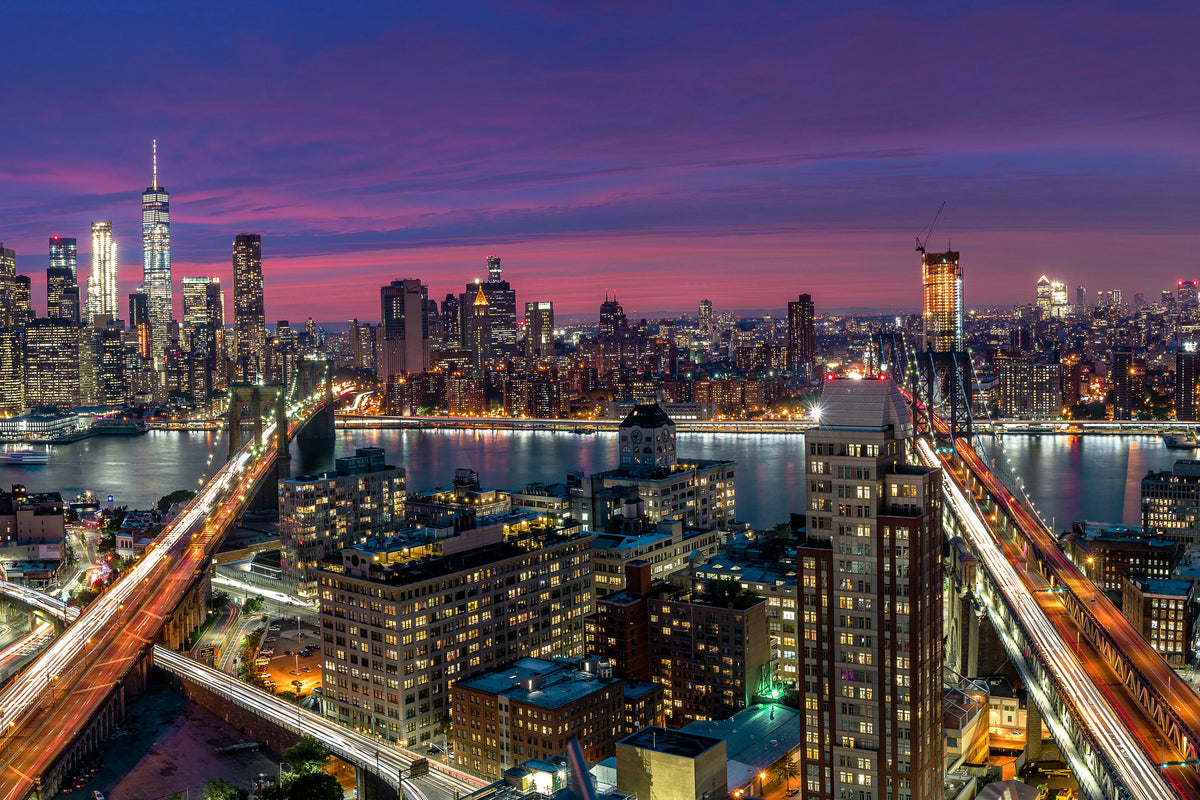 poster-print-manhattan-skyline-at-sunset