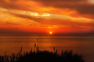 3-piece-acrylic-print-peaceful-evening-mood-by-the-sea