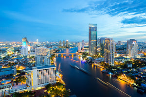 modern-3-piece-acrylic-print-skyline-bangkok-at-dusk