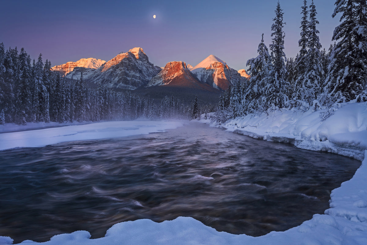 aluminium-print-winter-canadian-rockies-x