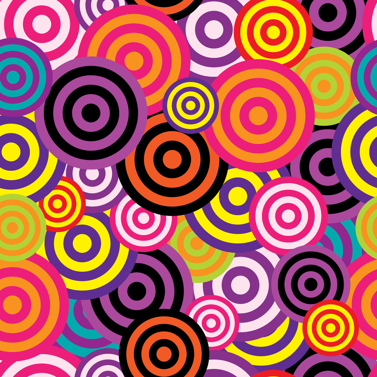 9-piece-acrylic-print-colorful-retro-circles