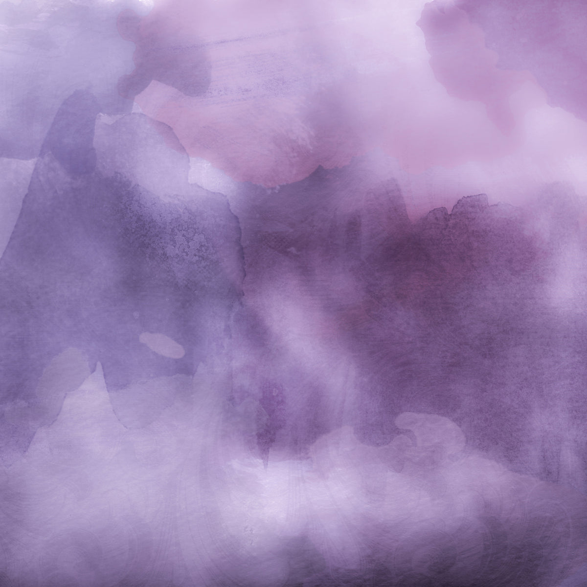 4-piece-aluminium-print-watercolor-in-purple