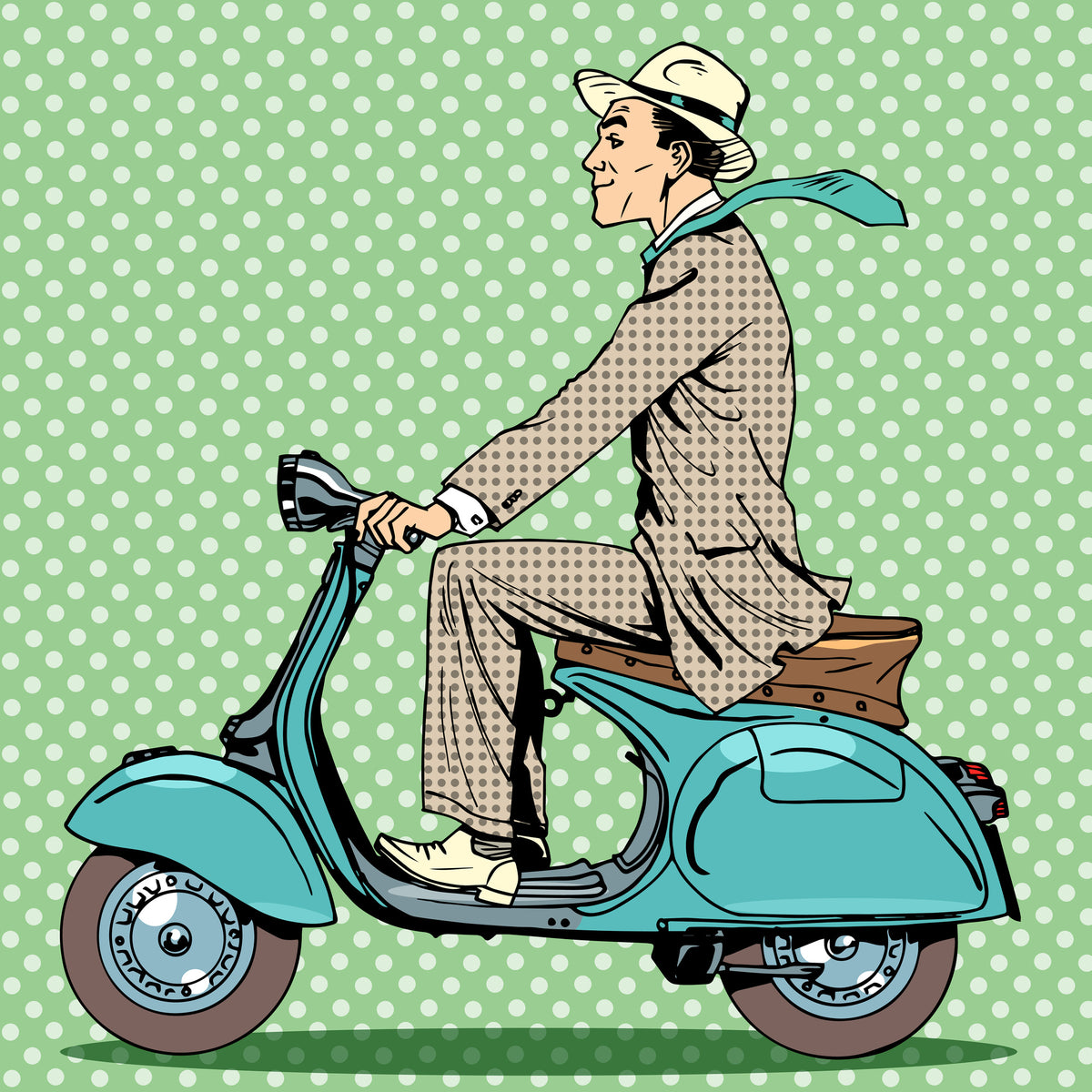 4-piece-acrylic-print-pop-art-vespa-driver