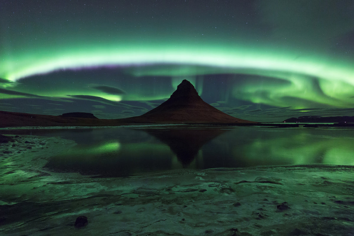 aluminium-print-kirkjufell-aurora