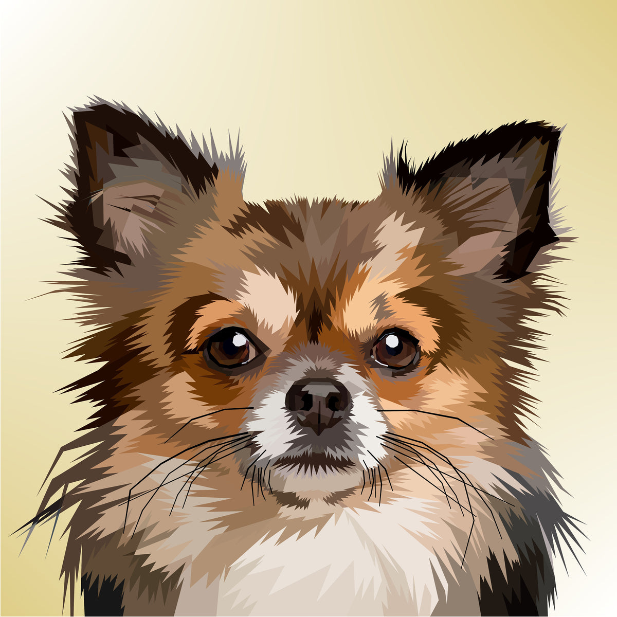 4-piece-canvas-print-pop-art-dog-portrait