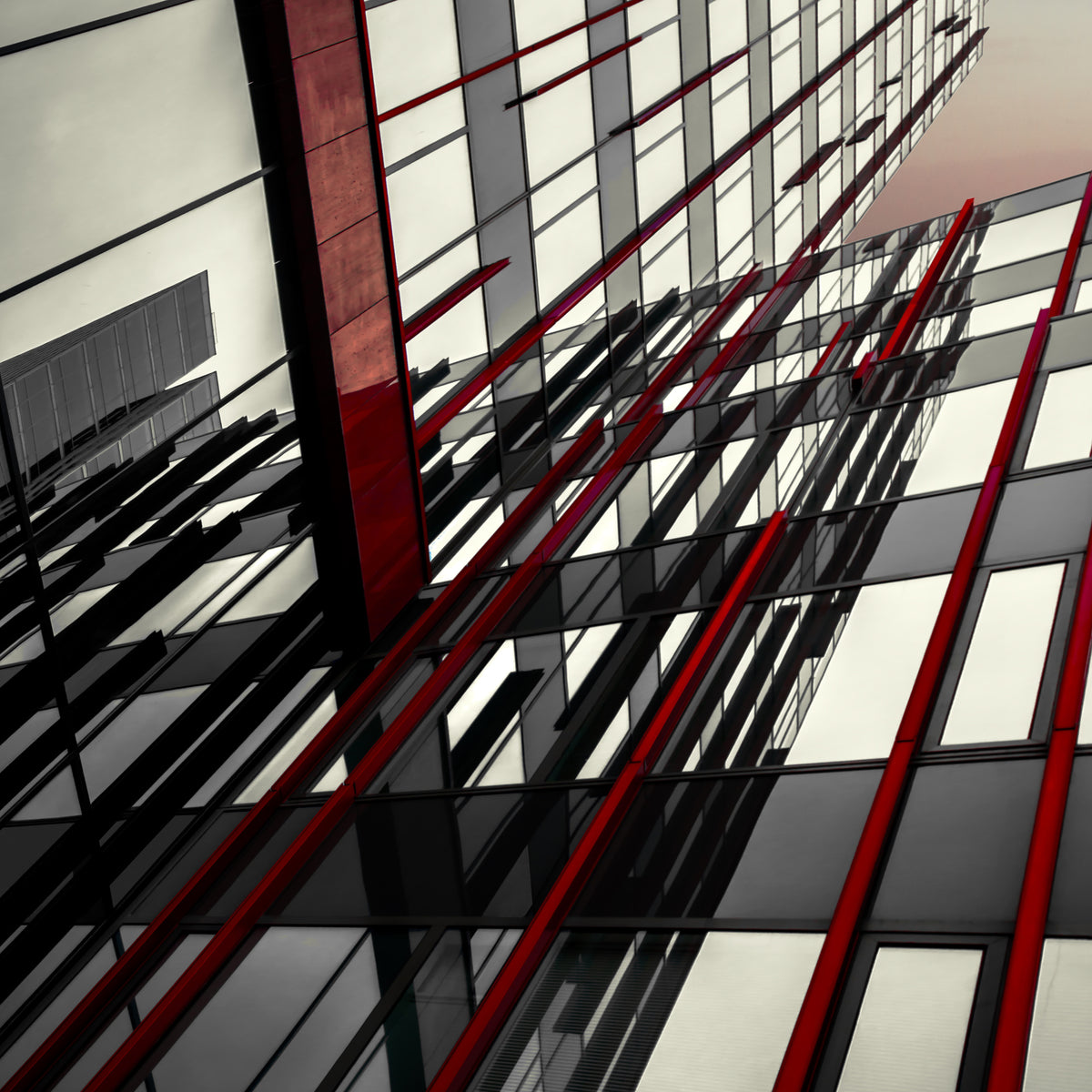 4-piece-canvas-print-red-lines