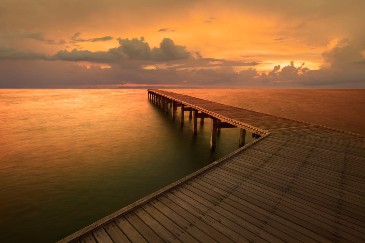 3-piece-aluminium-print-the-footbridge-by-the-sea