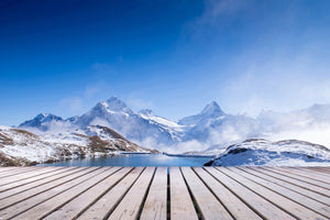 canvas-print-sundeck-at-the-swiss-mountain-lake
