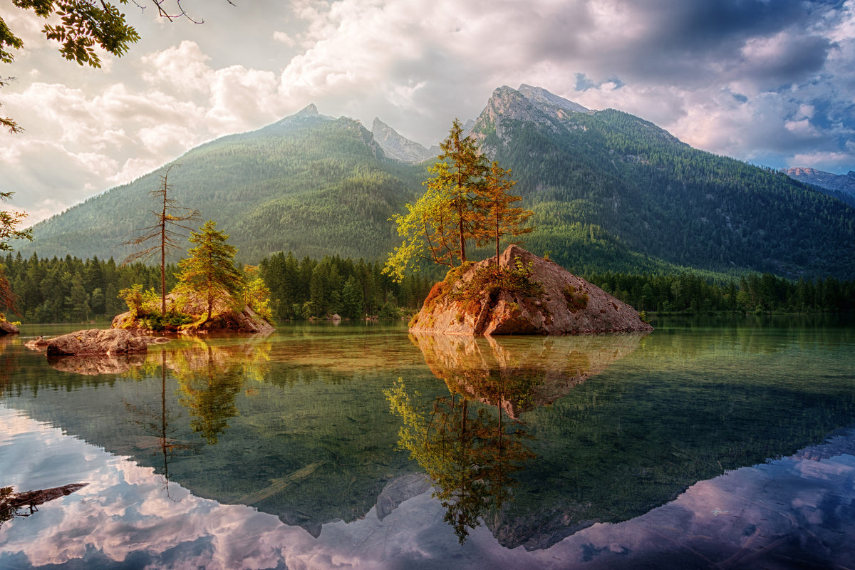 3-piece-canvas-print-the-clear-mountain-lake