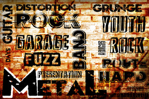 aluminium-print-rock-in-grunge-style