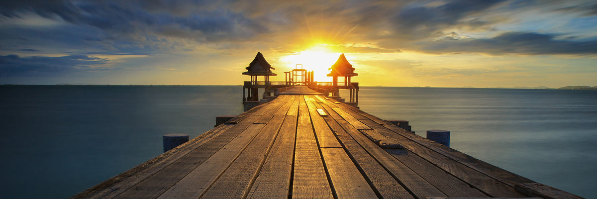 panoramic-aluminium-print-sunset-at-the-wooden-bridge-panorama