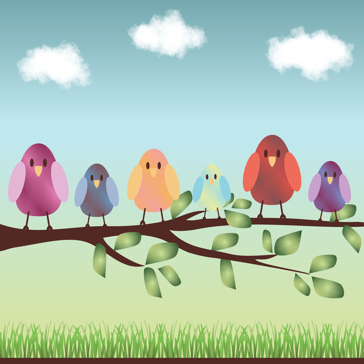 9-piece-canvas-print-all-birds-are-already-there