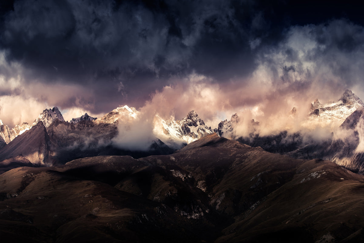 poster-print-tibet-snow-mountain