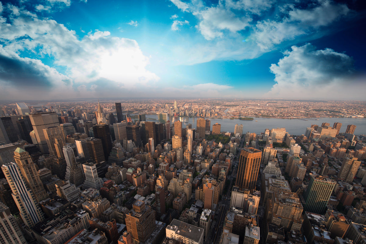 aluminium-print-skyline-over-the-rooftops-of-manhattan