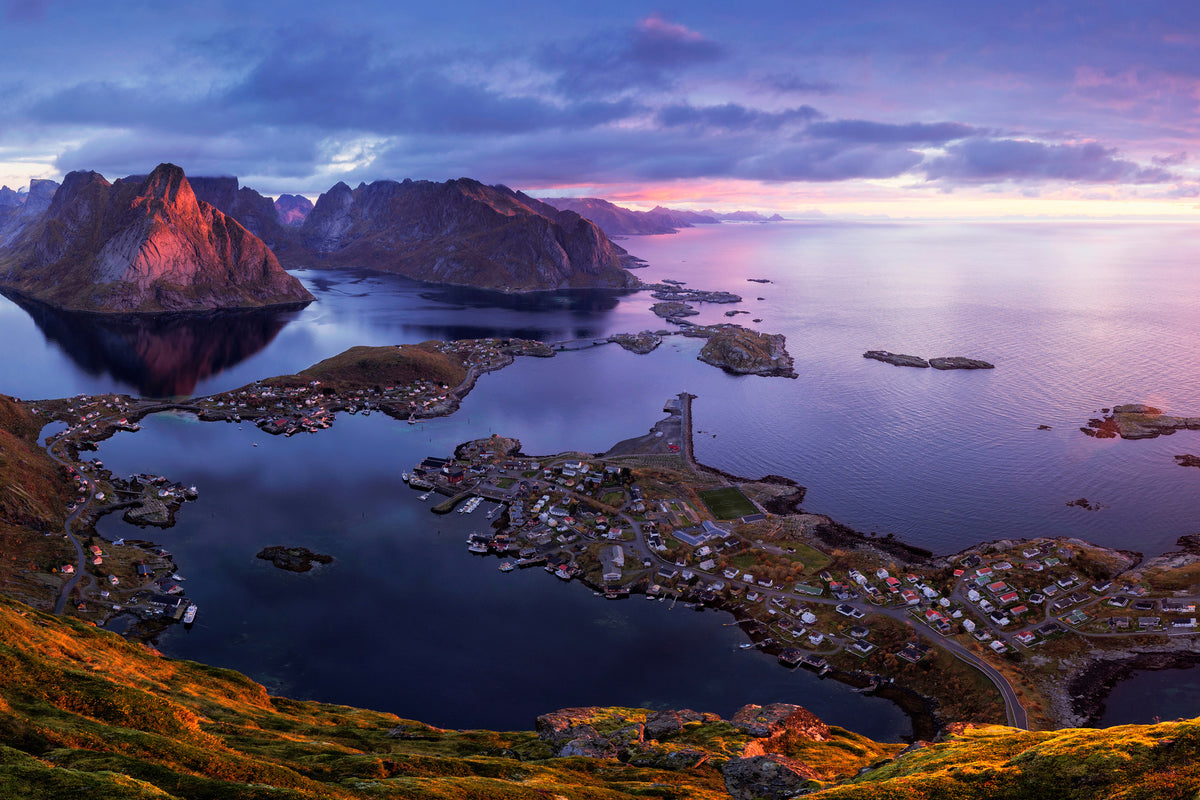 aluminium-print-lofoten-sunrise