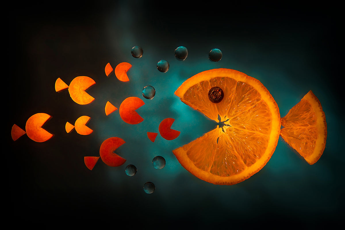 framedposter-print-orange-fish-x