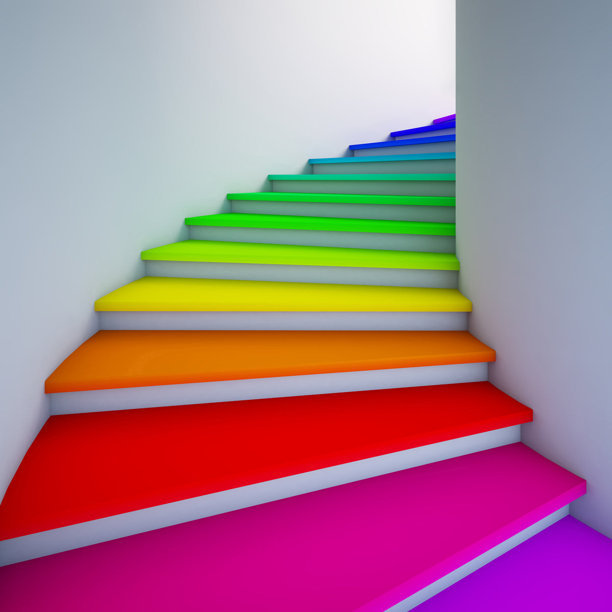 4-piece-canvas-print-colorful-stairs