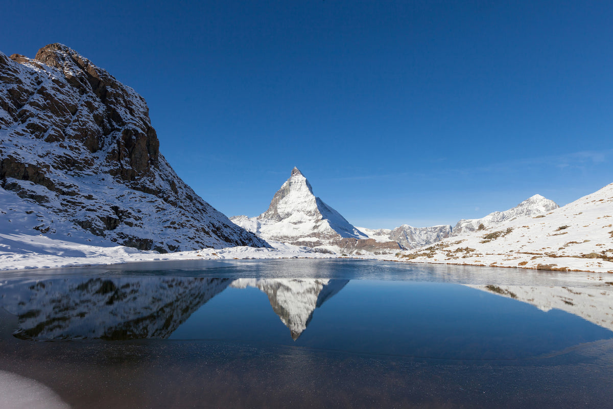 canvas-print-the-riffelsee-on-matterhorn