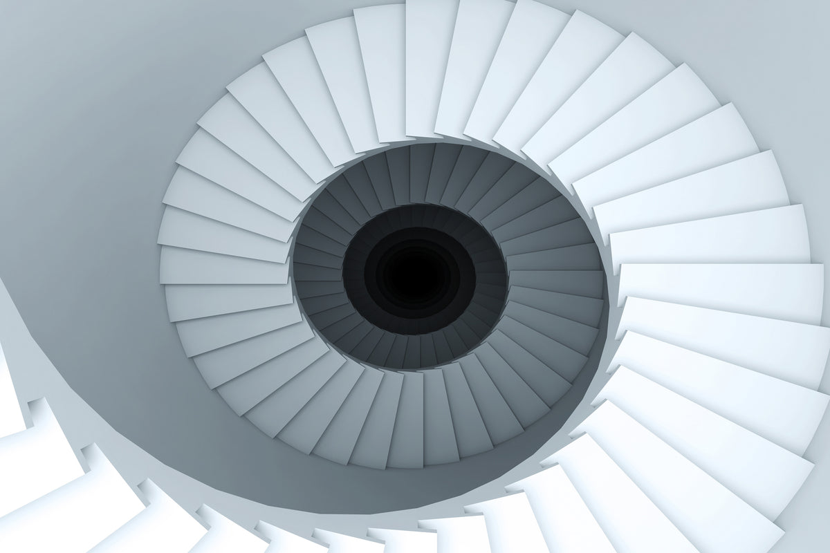 canvas-print-3d-spiral-staircase