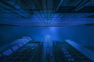 poster-print-chrysler-in-blue