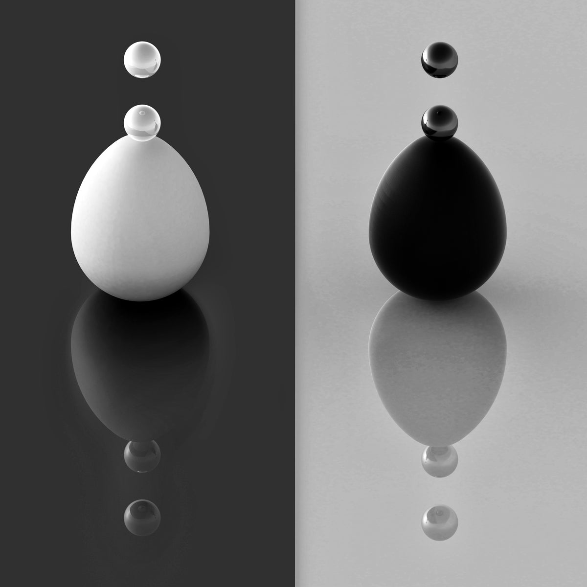 4-piece-aluminium-print-yin-yang-eggs