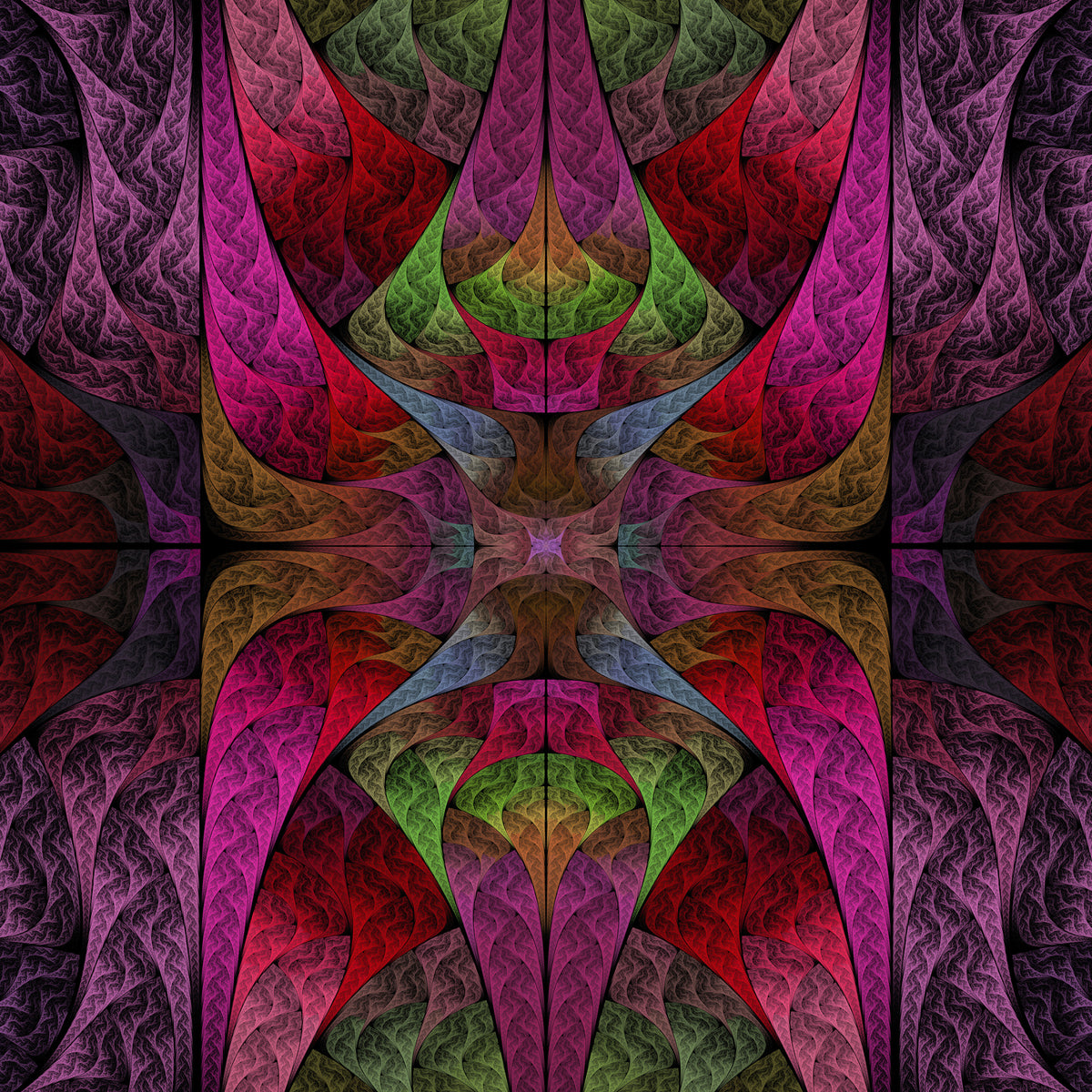 poster-print-fraktally-pattern