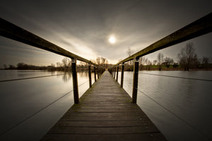 modern-3-piece-aluminium-print-the-wooden-bridge