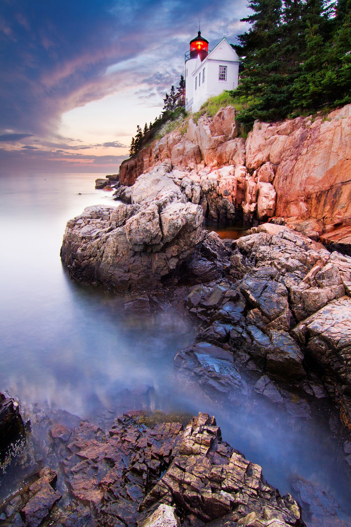 poster-print-sunset-at-bass-harbor-lighthouse
