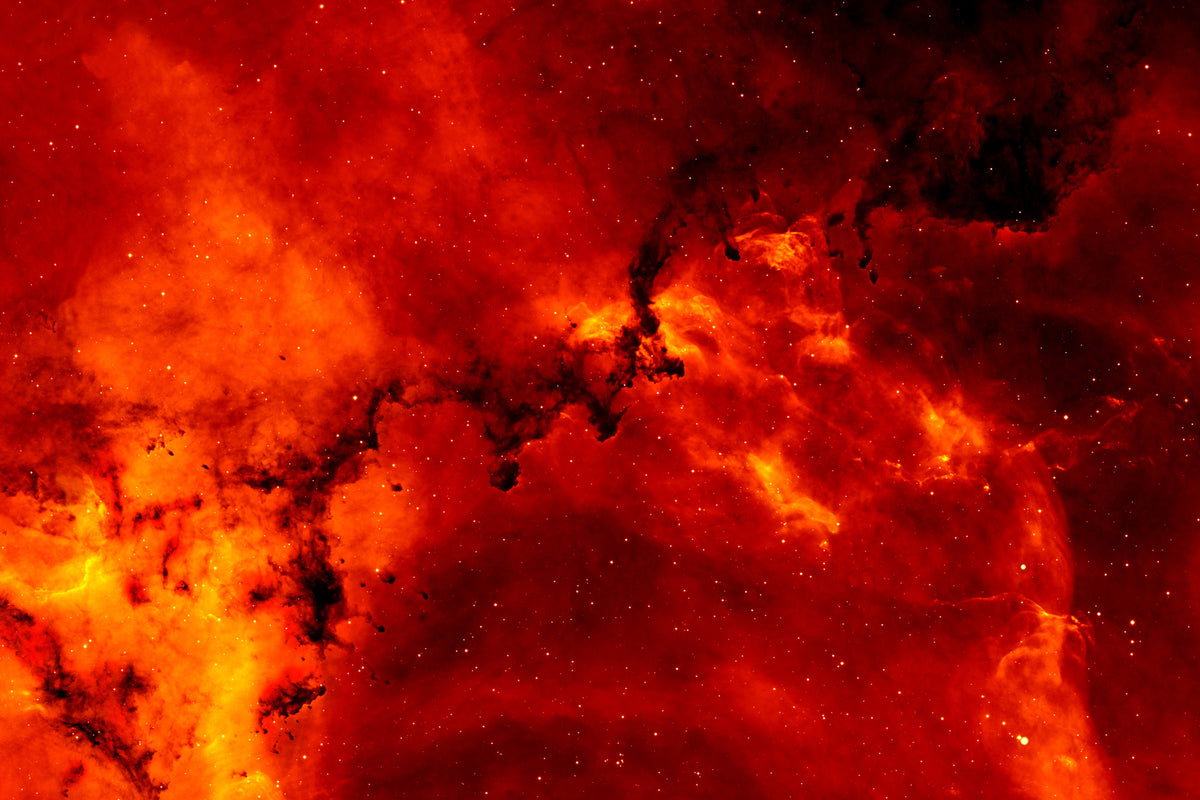 framedposter-print-red-starry-sky